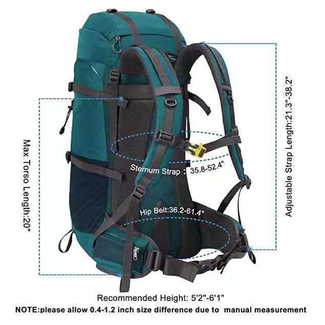 Amazon.co.jp: 60L 登山バッグプロフェッショナル大容量軽量リュック Amazon.co.jp: 60L 登山バッグプロフェッショナル大容量軽量リュック